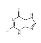 2-chloro-3,7-dihydropurine-6-thione