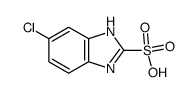 6-chloro-1H-Benzimidazole-2-sulfonic acid