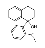 (+/-)-1-Hydroxy-1-(2-methoxy-phenyl)-1.2.3.4-tetrahydro-naphthalin