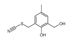 2-hydroxy-5-methyl-3-thiocyanatomethyl-benzyl alcohol