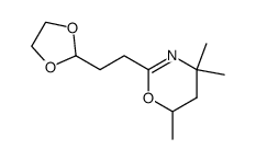 2-(2-[1,3]dioxolan-2-yl-ethyl)-4,4,6-trimethyl-5,6-dihydro-4H-[1,3]oxazine