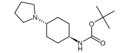 tert-butyl ((1r,4r)-4-(pyrrolidin-1-yl)cyclohexyl)carbamate