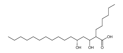 (5R)-2-hexyl-3,5-dihydroxyhexadecanoic acid