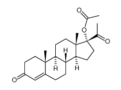 (8R,9S,10R,13S,14S,17R)-17-acetyl-10,13-dimethyl-3-oxo-2,3,6,7,8,9,10,11,12,13,14,15,16,17-tetradecahydro-1H-cyclopenta[a]phenanthren-17-yl acetate