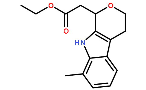 1-乙基-1,3,4,9-四氢-8-甲基吡喃并[3,4-B]吲哚-1-乙酸