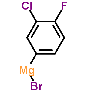 3-氯-4-氟苯基溴化镁,