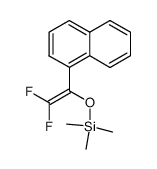 ((2,2-difluoro-1-(naphthalen-1-yl)vinyl)oxy)trimethylsilane