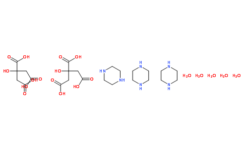 枸橼酸哌嗪一水合物