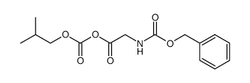 2-(((benzyloxy)carbonyl)amino)acetic (isobutyl carbonic) anhydride