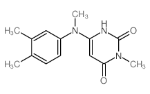 3-methyl-6-(N,3,4-trimethylanilino)-1H-pyrimidine-2,4-dione