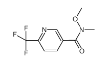 N-methoxy-N-methyl-6-(trifluoromethyl)nicotinamide