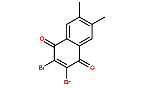2,3-dibromo-6,7-dimethylnaphthalene-1,4-dione
