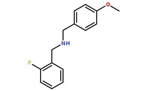 N-(2-氟苄基)-1-(4-甲氧基苯基)甲胺