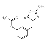3-(2-甲基-5-氧代-2-恶唑啉-4-亚基甲基)苯基乙酸酯