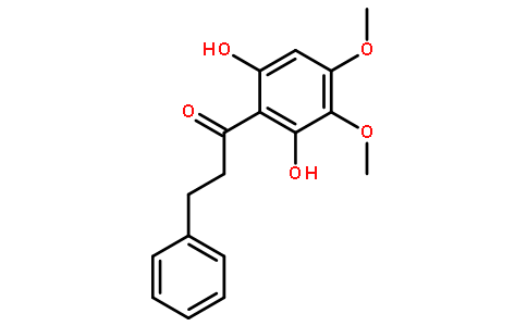 二氢帕夏查耳酮； 2'',6''-二羟基-3'',4''-二甲氧基二氢查尔酮