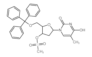 5'-O-三苯甲基-3'-O-甲磺酰基胸苷