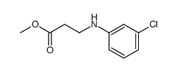 methyl N-(3-chlorophenyl)-β-alaninate