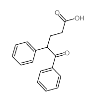 5-oxo-4,5-diphenylpentanoic acid (en)Benzenepentanoic acid, .δ.-oxo-.γ.-phenyl- (en)