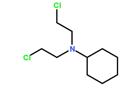 N,N-bis(2-chloroethyl)cyclohexanamine