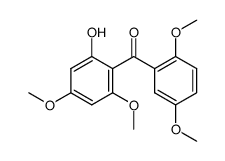 2'-Hydroxy-2,4',5,6'-tetramethoxybenzophenon