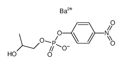 2-hydroxypropyl-4-nitrophenyl phosphate barium salt