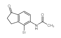 4-溴-5-乙酰氨基茚酮