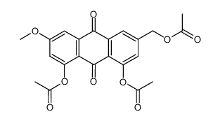 1,8-Diacetoxy-3-acetoxymethyl-6-methoxyanthrachinon