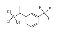 1-(3-trifluoromethylphenyl)-1-(trichlorosilyl)ethane