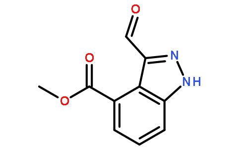 3-甲酰基-4-吲唑羧酸甲酯