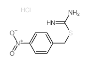 (4-nitrophenyl)methyl carbamimidothioate,hydrochloride