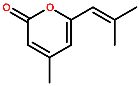 4-甲基-6-(2-甲基-1-丙烯-1-基)-2H-吡喃-2-酮