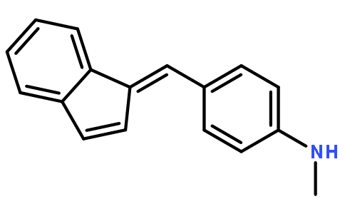 4-[(E)-inden-1-ylidenemethyl]-N-methylaniline
