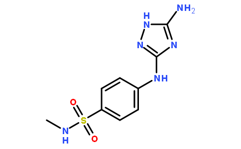4-(5-氨基-1H-1,2,4-噻唑-3-基氨基)-N-甲基苯磺酰胺