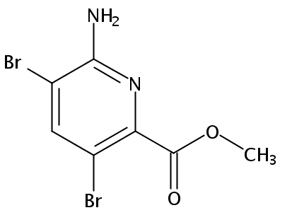 3,5-二溴-6-氨基-2-吡啶甲酸甲酯