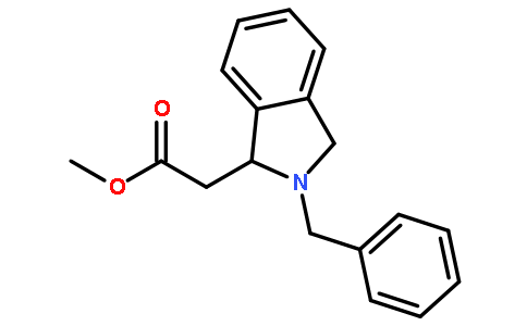 2-(2-苄基异吲哚啉-1-基)乙酸甲酯