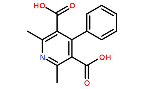 2,6-dimethyl-4-phenylpyridine-3,5-dicarboxylic acid