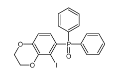 6-diphenylphosphoryl-5-iodo-2,3-dihydro-1,4-benzodioxine