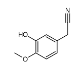 2-(3-hydroxy-4-methoxyphenyl)acetonitrile