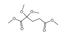 dimethyl 2,2-dimethoxypentanedioate