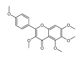 3,5,6,7-tetramethoxy-2-(4-methoxyphenyl)chromen-4-one