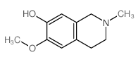6-methoxy-2-methyl-3,4-dihydro-1H-isoquinolin-7-ol