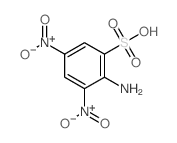 2-amino-3,5-dinitrobenzenesulfonic acid