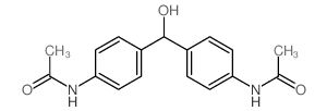 N-[4-[(4-acetamidophenyl)-hydroxymethyl]phenyl]acetamide