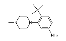 1-[2-(tert-butyl)-5-aminophenyl]-4-methylpiperazine