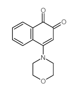 4-morpholinonaphthalene-1,2-dione