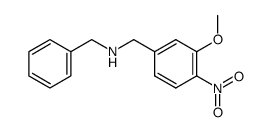 N-benzyl-N-(3-methoxy-4-nitro-benzyl)-amine