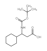 3-(Boc-氨基)-3-环己基丙酸
