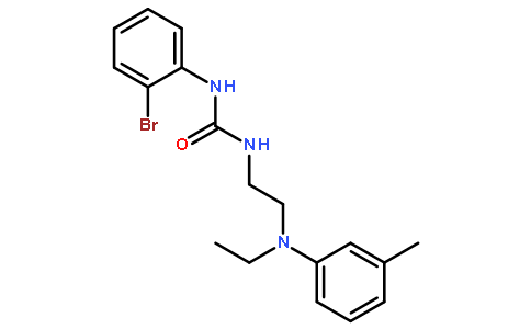 1-(2-Bromophenyl)-3-{2-[ethyl(3-methylphenyl)amino]ethyl}ure