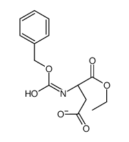 (3S)-4-ethoxy-4-oxo-3-(phenylmethoxycarbonylamino)butanoate