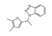 1-[1-(4,5-dimethylfuran-2-yl)ethyl]benzotriazole